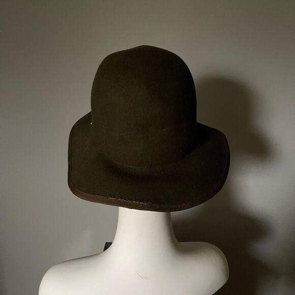 Override Brown Hat Made in Japan 58 cm main image 4